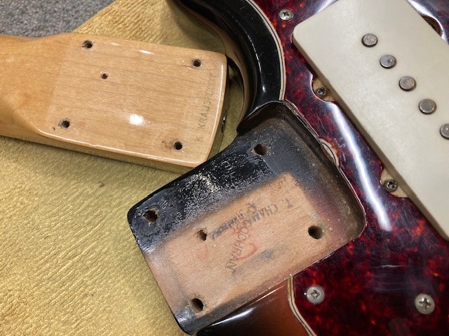 Fender 1972 Jazzmaster Sunburst with Block Inlay Used, Rare 70s Model