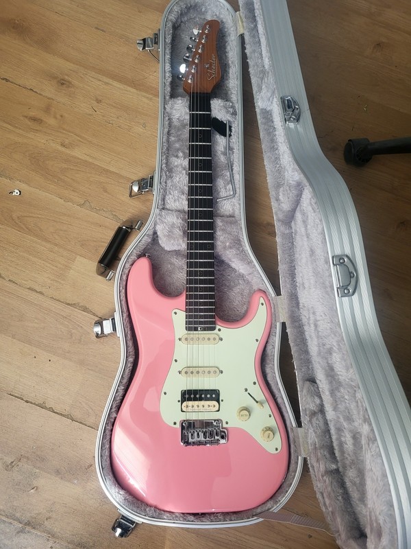 Schecter Diamond Series Nick Johnston Strat Style Guitar