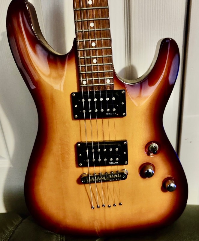 Black Hawk BC-1 Electric Guitar: Schecter Guitar Research in good condition
