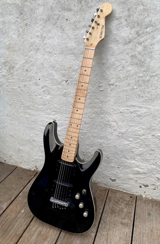 Schecter C1 Telecaster Neck Unique Roger Taylor (queen) Style Custom Built Copy