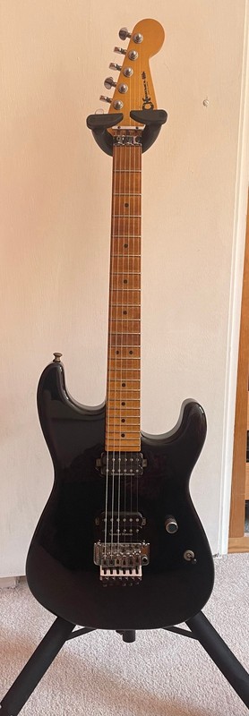Charvel Pro-Mod San Dimas Style 1 HH Black-Made in Japan (MIJ, MJ)