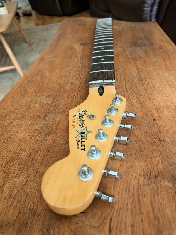 Squire Bullet by Fender neck. Korean 80’s