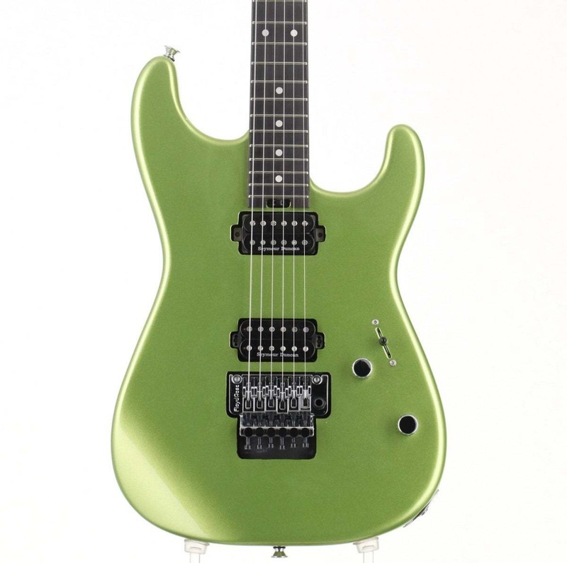 Charvel PRO-MOD San Dimas Style 1 2H Lime Green Metallic Made In Mexico Used
