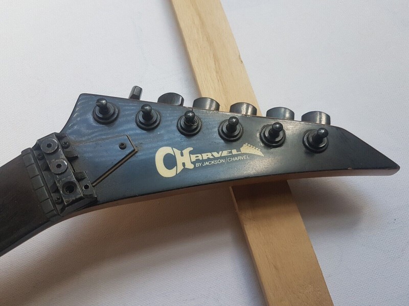 1988 Charvel Model 3 Pointy Headstock Neck