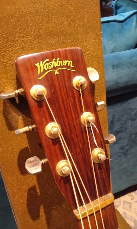 Vintage USA Washburn D29s, 1981, Dreadnought Acoustic Guitar