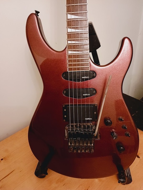 Washburn G15v Superstrat * Rare-Vintage 1987*