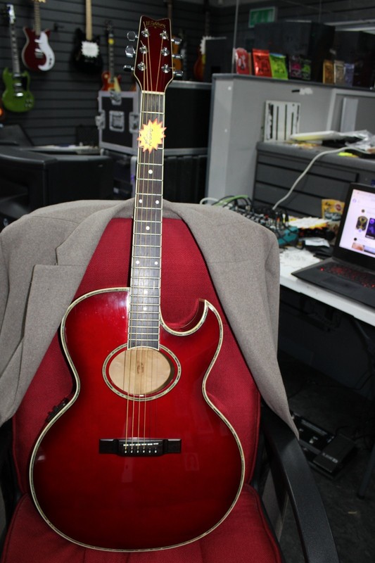 1980 Washburn Electro Acoustic Ea40 Made in Matsumoku Japan