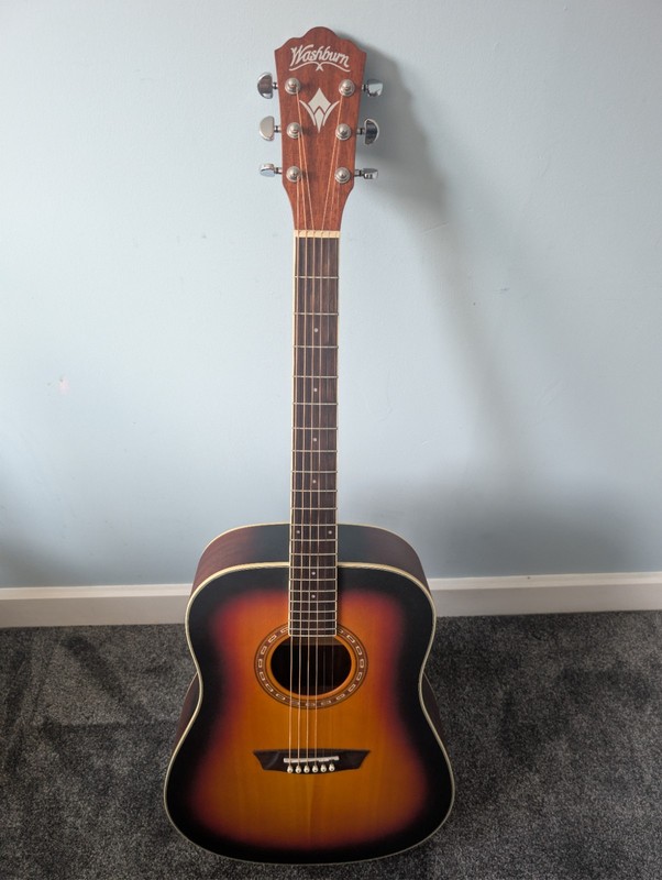Washburn WD7SATBM Sunburst In Excellent Condition