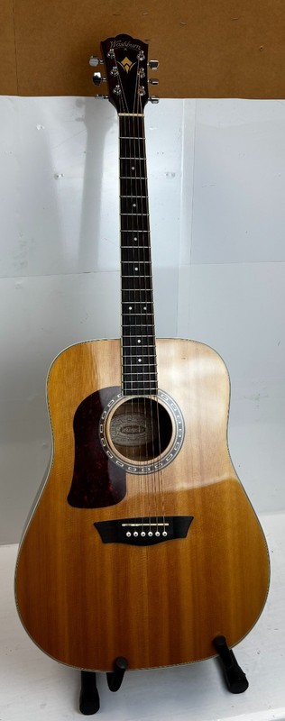 (Wi1) Washburn Left Handed Dreadnought-Acoustic Guitar HD10SLH