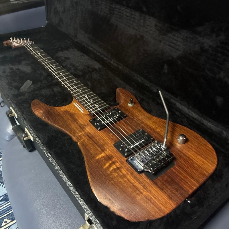 Washburn N4 Padauk / Electric Guitar w/ Original HC made in USA