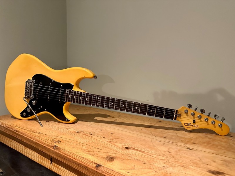 1988 G&L SC-3 Electric Guitar in Graffiti Yellow (Rare & Vintage!)