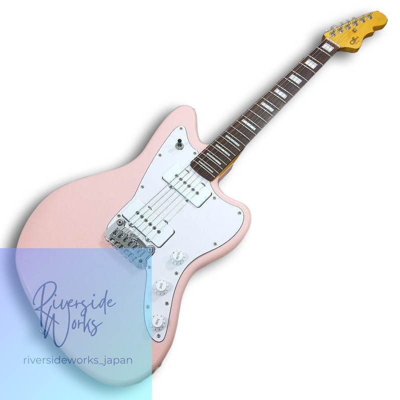 G&L Doheny Jazzmaster Electric Guitar Shell Pink Excellent Condition
