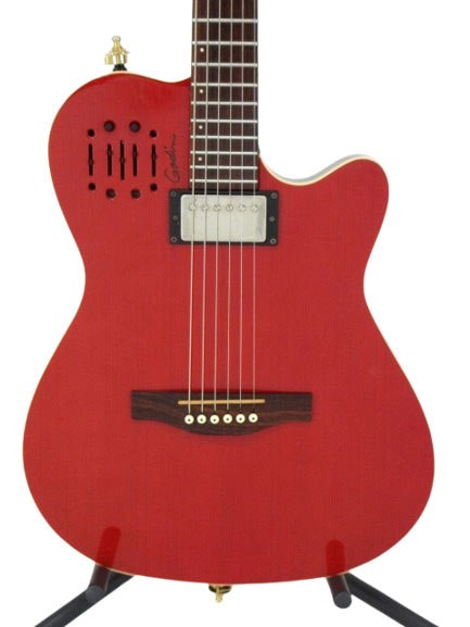 Godin A6 Ultra / Trans Red / 2011 (no260815)