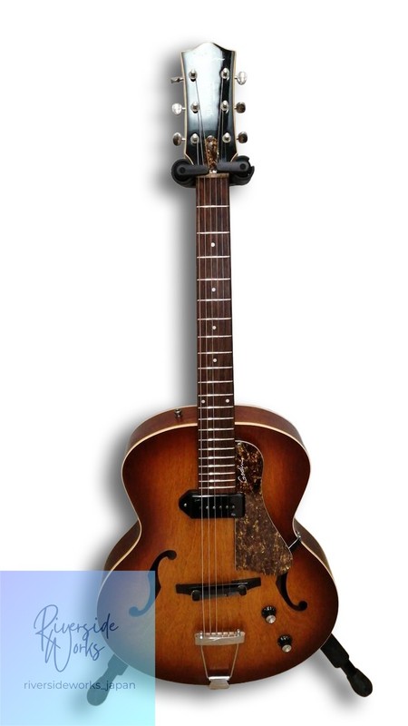 Godin Electric Guitar Hollow Body 5th Avenue Kingpin P90 Cognac