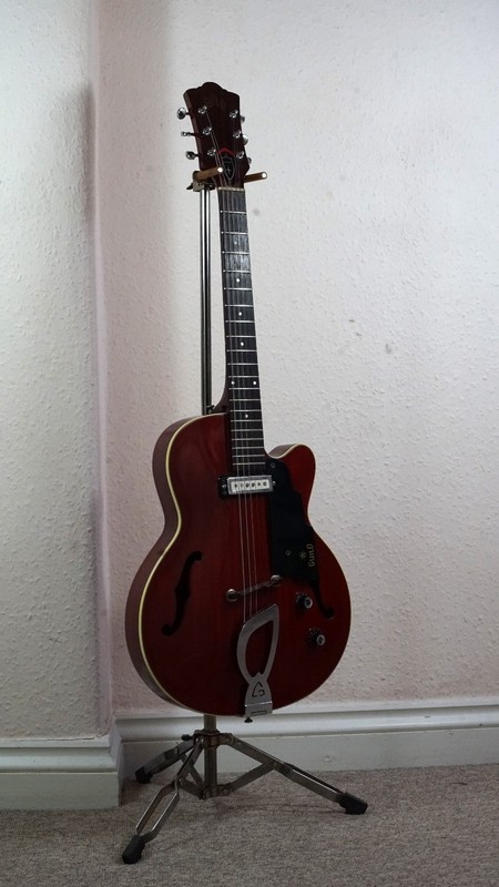 Guild Freshman M-65 3/4 1968 🇺🇸 Hollow Body Guitar ❤️