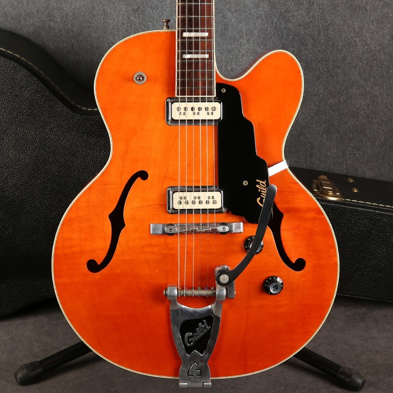 Guild X160 Rockabilly-Orange Stain-2nd Hand