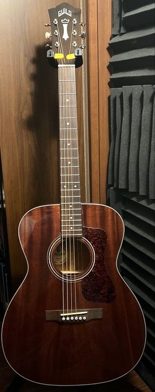 Guild OM-120 Acoustic Guitar All Single Plate