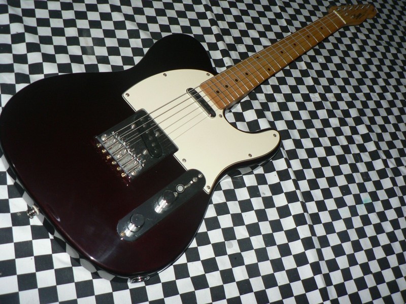 Awesome 1992 Made In Korea Squier Telecaster, midnight Wine, Timewarp Condition