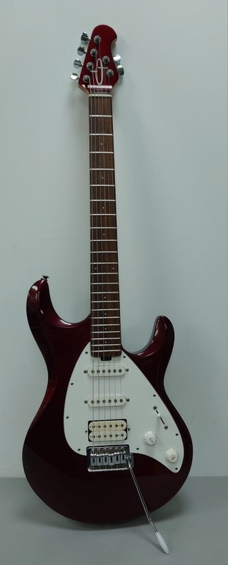 Ernie Ball Licensed OLP Music Man MM4 Silhouette electric guitar c049300173515