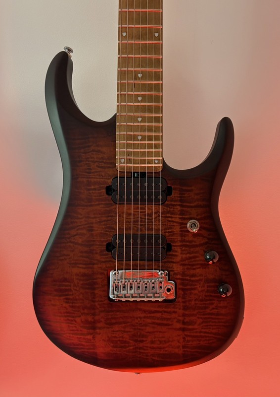Sterling Music Man JP157-Sahara Burst