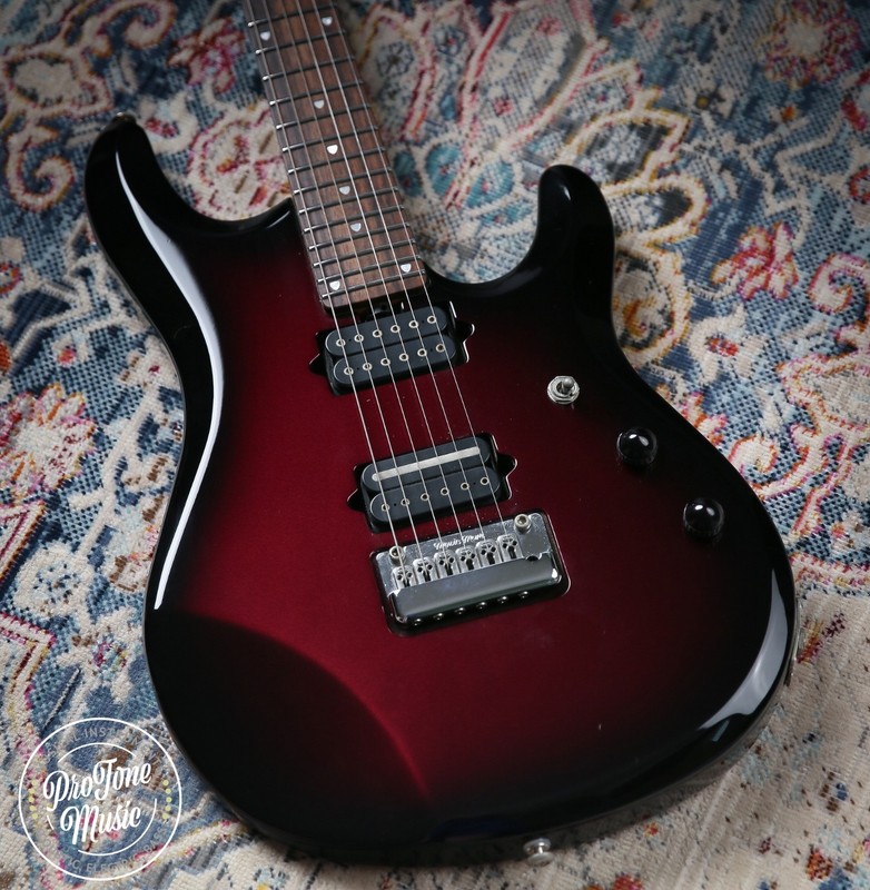 Ernie Ball Music Man JP6 John Petrucci Pearl Red Burst