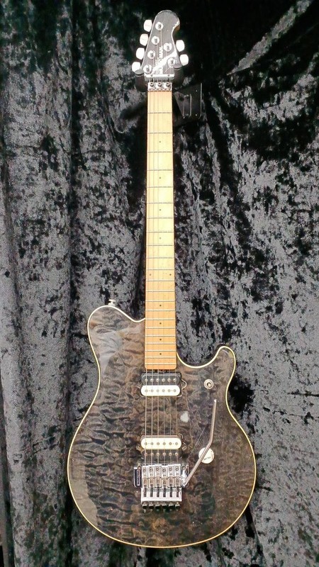 Musicman Axis Ex Trans Black Electric Guitar