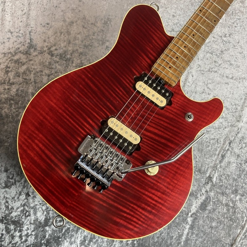 Music MAN Evh Signature-TRANSLUCENT RED-1991 Used Electric Guitar 1991