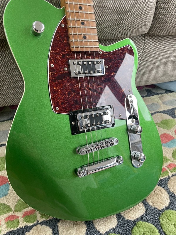2019 Reverend Flatroc Electric Guitar-Emerald Green (Fender, Gibson etc)