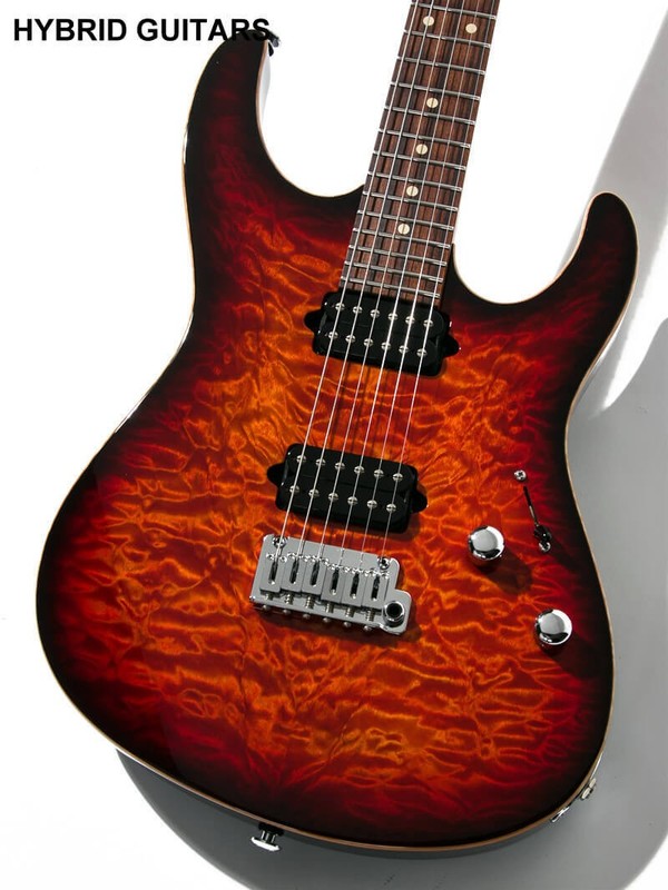 Suhr Andy Wood Modern Dark Inferno Burst 2013 Used Electric Guitar