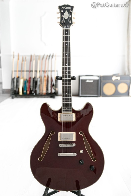 2022 D’Angelico Excel DC Tour Collection in Solid Wine