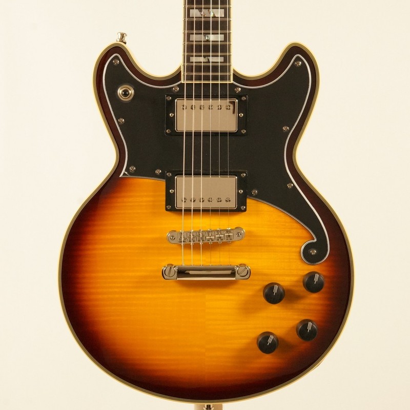 Dangelico Deluxe Brighton-VINTAGE SUNBURST-Used Electric Guitar 2021