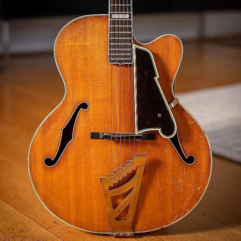 D’Angelico Excel Archtop 1940s-Natural