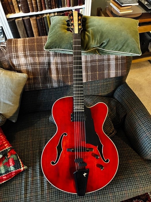 Archtop Guitar Eastman AR680 John Pisano Mint Condition Low Price