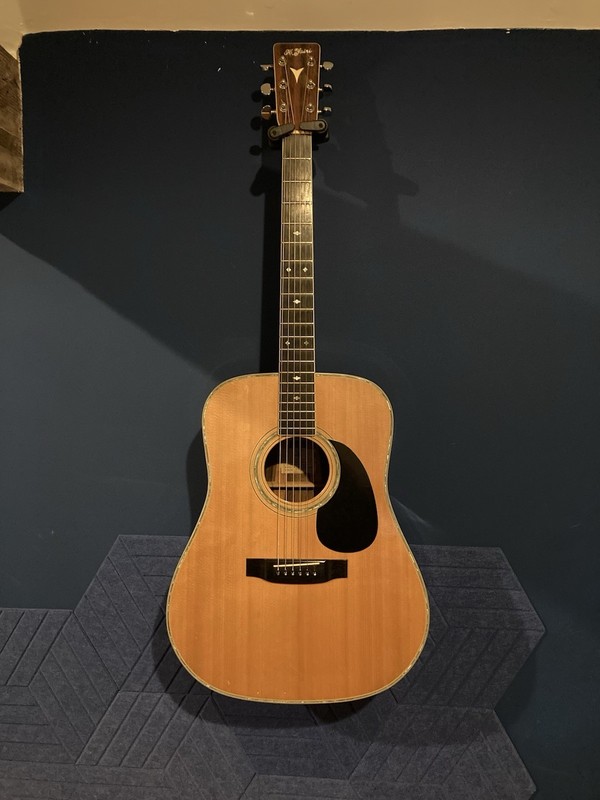 1978 K Yairi YW500-P. Beautiful Japanese Acoustic. À la Martin D-35. Excellent