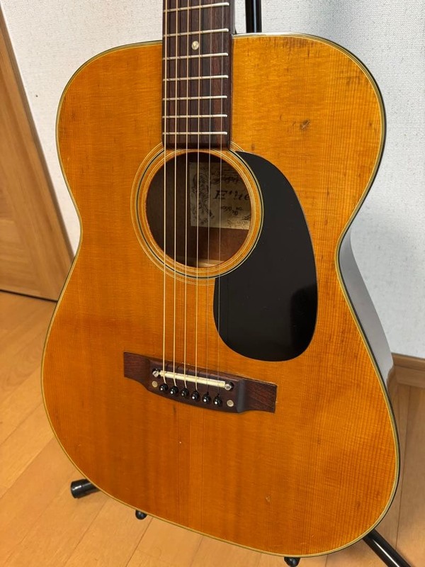 Takamine Elite F-120 Vintage 1970s Acoustic Guitar Made in Japan