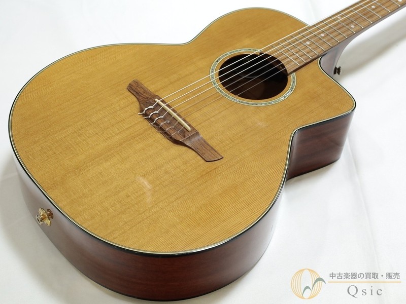 Takamine PTU608n Japan Nylon Acoustic Electric Guitar Cedar Cutaway Used