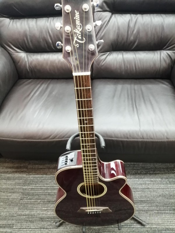 Takamine NPT-110 Acoustic Electric Guitar Sycamore Body Made in Japan