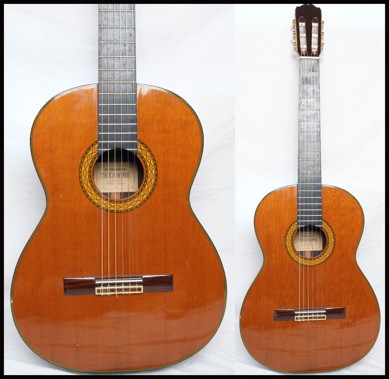 Takamine No. 5 (S/N 8905086×) Classical Guitar – Made in Japan, 1980s