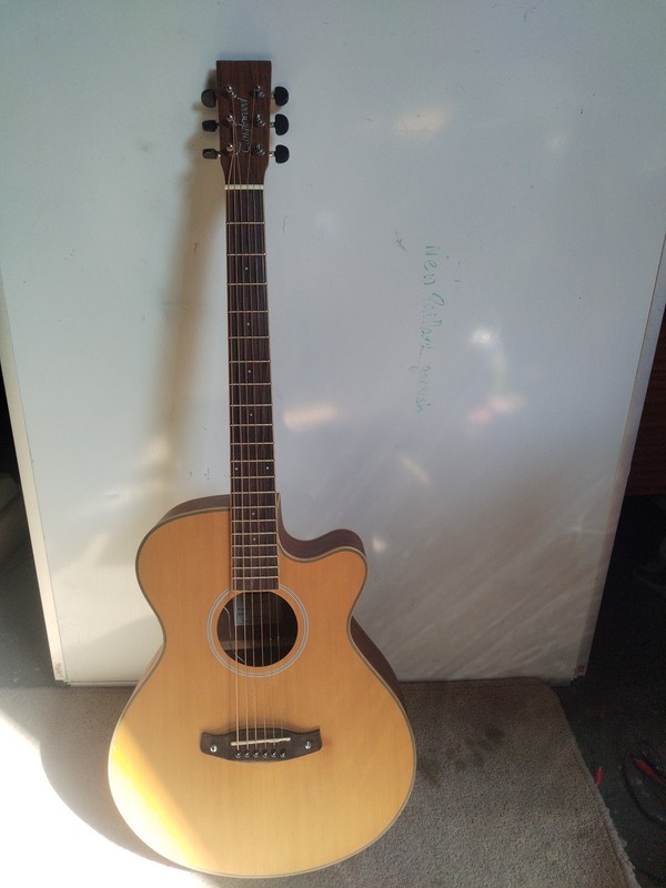 Tanglewood TR4CE Roadster Super Folk Electro Acoustic Guitar-Natural