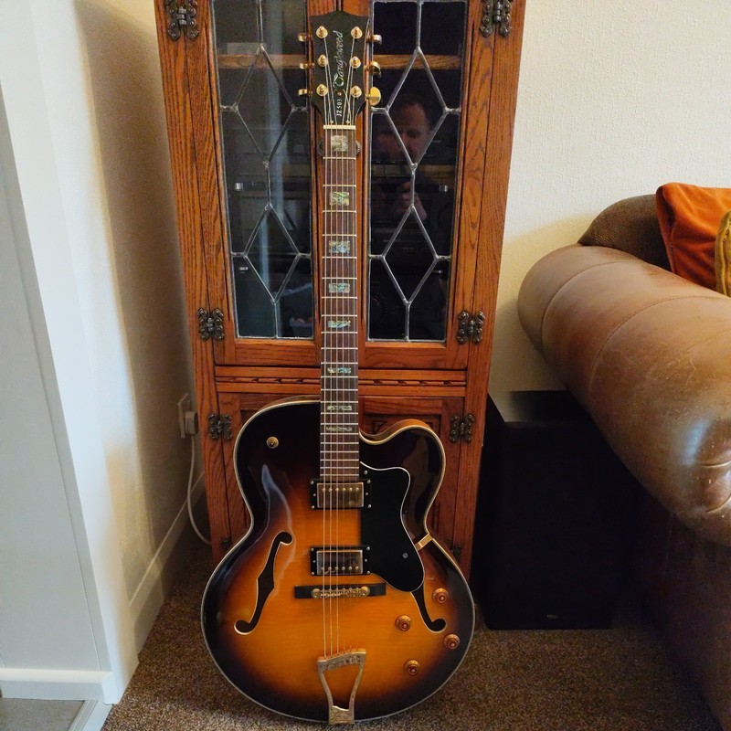 Tanglewood JZ503 Archtop Hollow Body electro acoustic guitar
