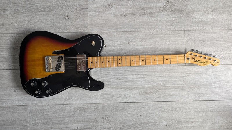 2012 Squier Vintage Modified Telecaster Custom Sunburst Cort Indonesia