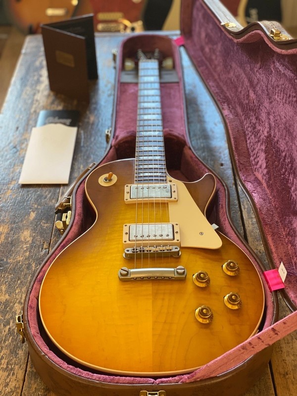 Gibson Custom Shop 2018 ‘Hand Selected’ 1958 RI Les Paul ‘Royal Tea Burst’ (R8)