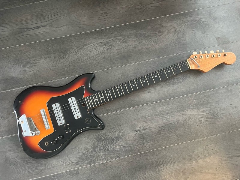 Kay Et 200 Guitar, Vintage Kay Guitar, Short Scale Electric Guitar