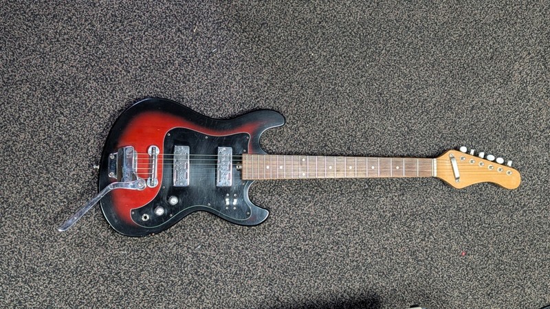 Vintage Right Handed Electric Guitar 1960-70’s Made In Japan