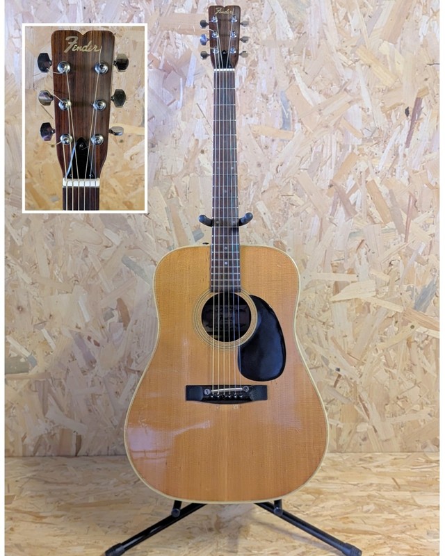 DELIVERY AVAILABLE-1970s Vintage Fender F-65 Acoustic Guitar