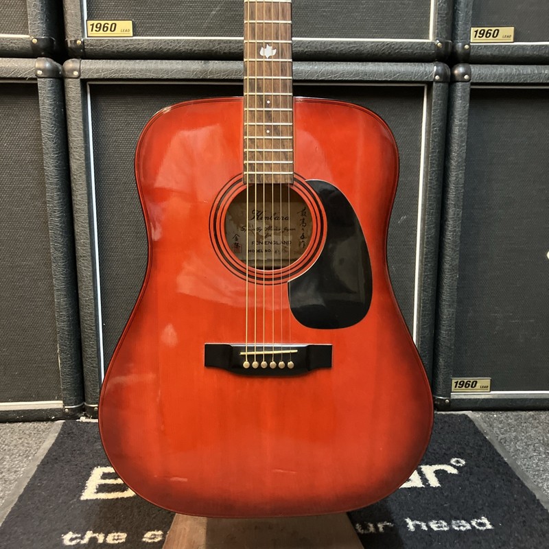 Kimbara 141/B Vintage 1970s Japanese-made Acoustic Guitar