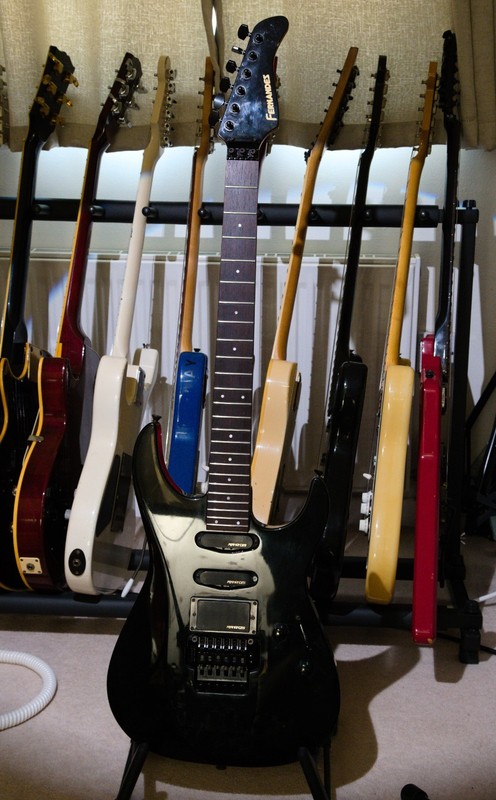 High Quality Vintage Superstrat Guitar MIJ Japan Lawsuit Era, Fernandes 80s-90s