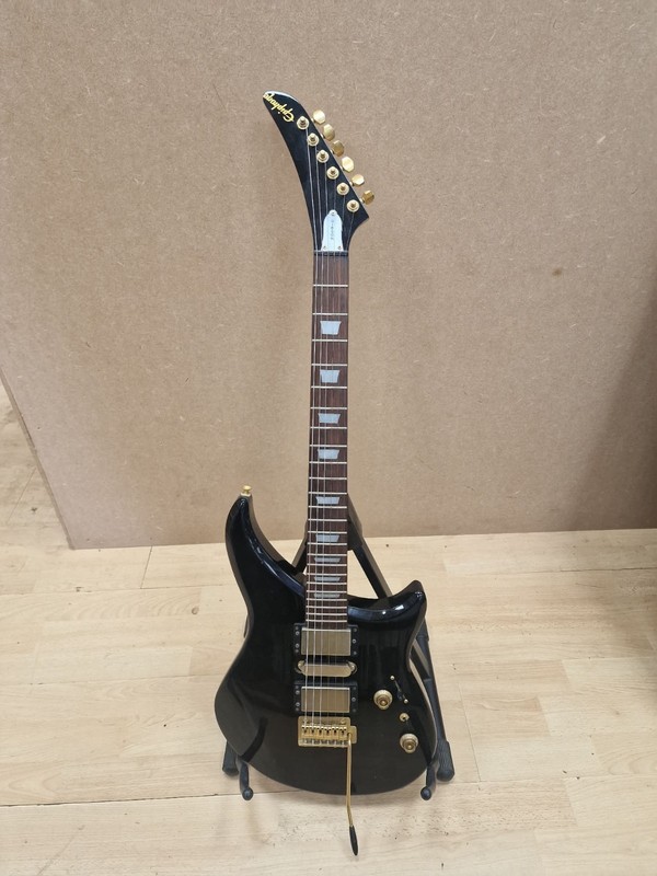1992 Epiphone EM-1 Rebel Ebony Made in Korea