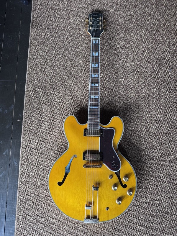 Epiphone Original Sheraton Semi-hollow Electric Guitar In Natural