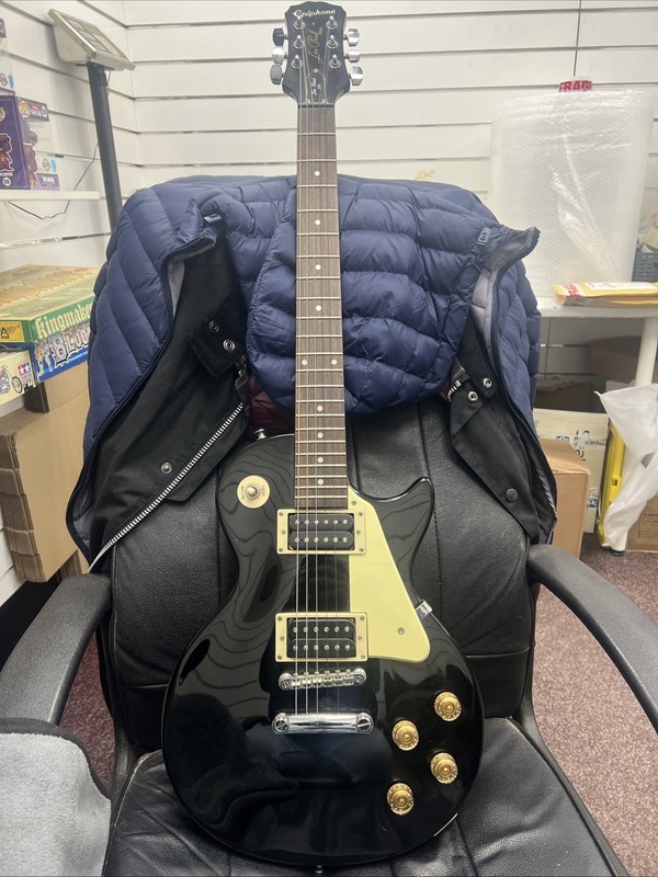 Epiphone Les Paul 100 Electric Guitar, Black